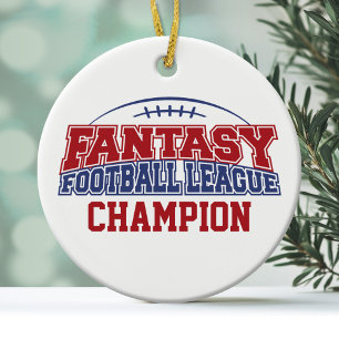 Ornement En Céramique Championne d'Imaginaire de football