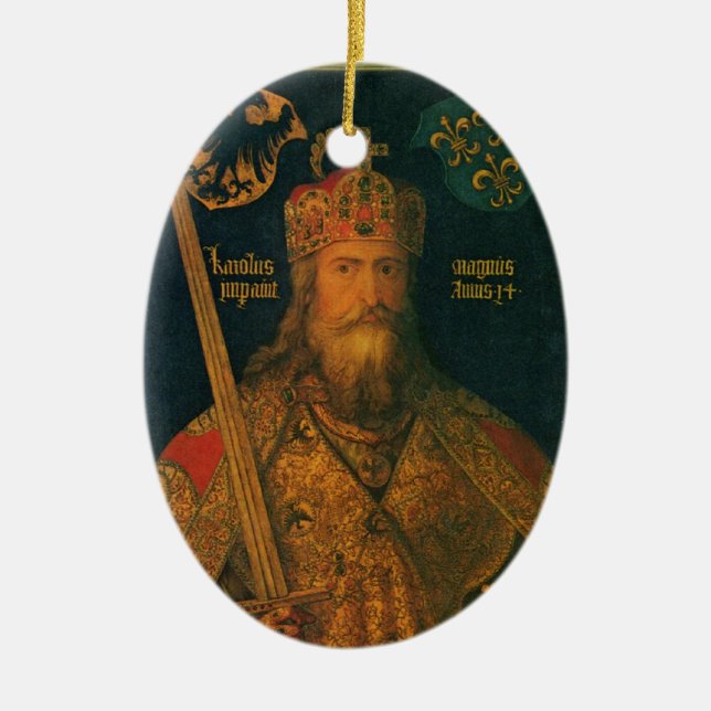 Ornement En Céramique Charlemagne par l'ornement de Dürer (Devant)