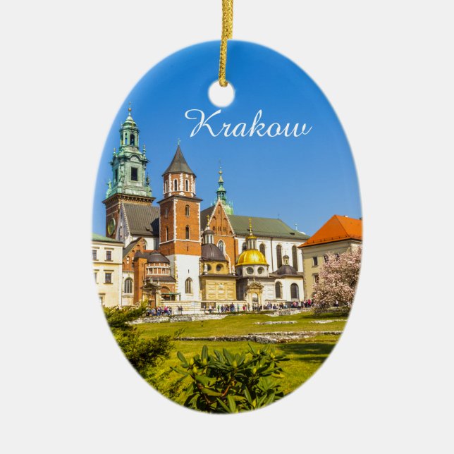 Ornement En Céramique Château de Wawel, Cracovie, Pologne (Devant)