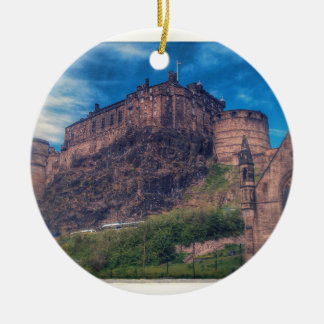 Ornement En Céramique Château d'Edimbourg