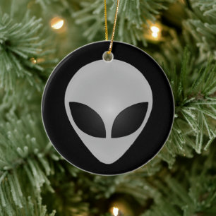 Ornement En Céramique Chef Alien