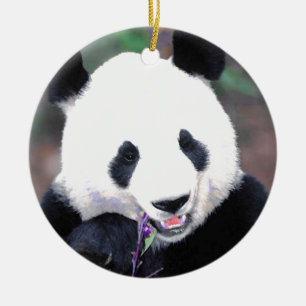 Ornement En Céramique Chic chaud tendance Cool Panda Arbre de Noël Ornem