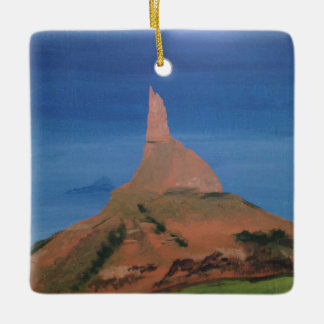 Ornement En Céramique Chimney Rock Nebraska Céramique Ornement