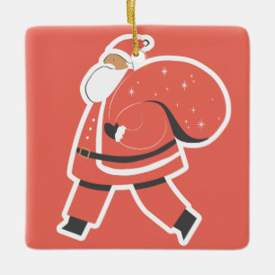 Ornement En Céramique Christmas Cute