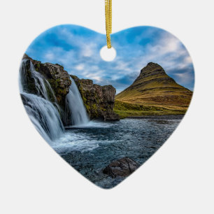 Ornement En Céramique Chute d'eau en Islande Europe