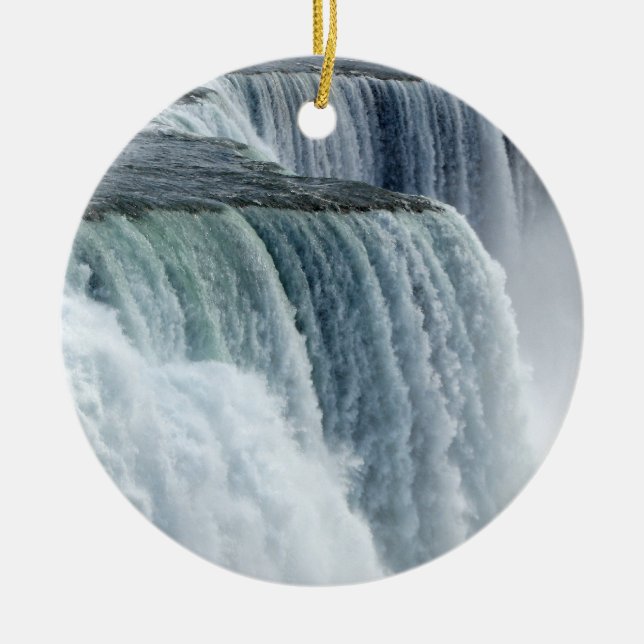 Ornement En Céramique Chutes Niagara (Devant)