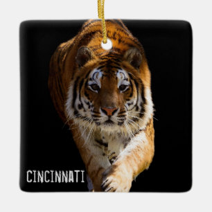 Ornement En Céramique Cincinnati Tiger -