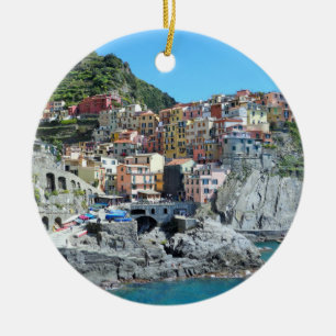 Ornement En Céramique Cinque Terre, Italie