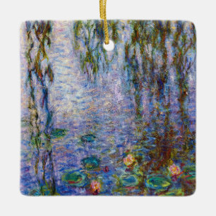 Ornement En Céramique Claude Monet - Lys d'eau