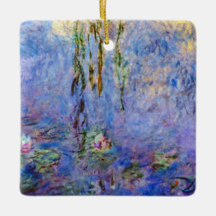 Ornement En Céramique Claude Monet - Lys d'eau