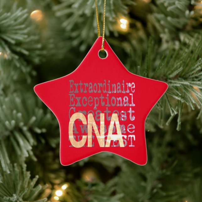 Ornement En Céramique CNA Extraordinaire (Arbre)