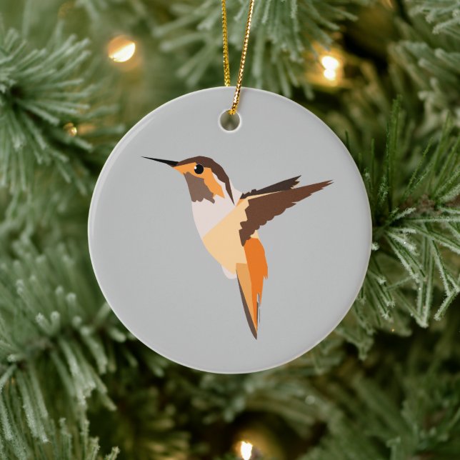 ornement en céramique colibri (Arbre)