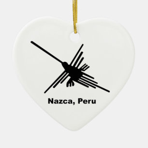 Ornement En Céramique Colibri Nazca, Pérou