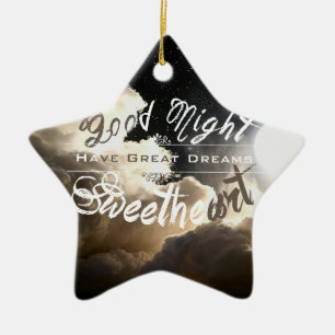 Ornement En Céramique Collection GoodNight - Ornament