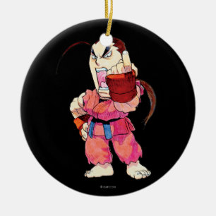 Ornement En Céramique Combattant superbe II Turbo Dan de puzzle