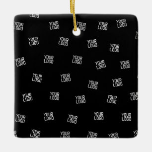 Ornement En Céramique Conception aléatoire, logo ou image d'entreprise