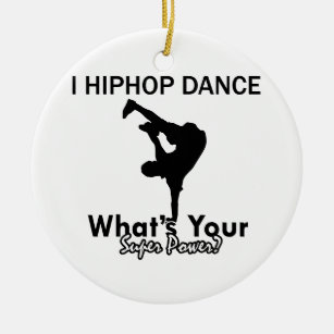 Ornement En Céramique Conceptions de danse de hip hop
