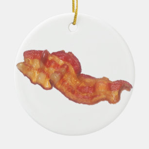 Ornement En Céramique Cooked Bacon