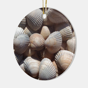 Ornement En Céramique Coquillages