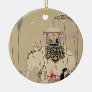 Ornement En Céramique Cortège impérial (litho de couleur)