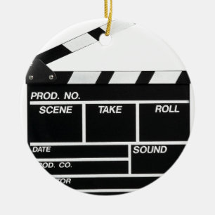 Ornement En Céramique Côté d'appareil-photo de film