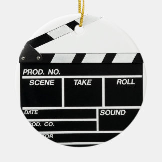 Ornement En Céramique Côté d'appareil-photo de film