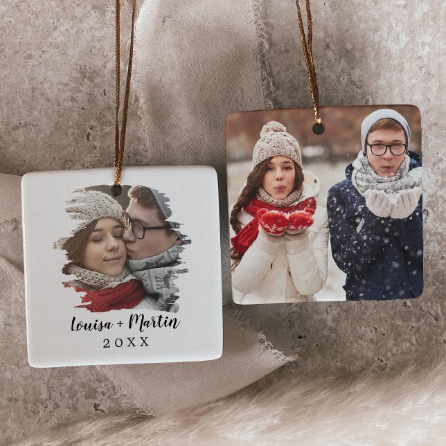 Ornement En Céramique Couples broyés - photo (Créateur téléchargé)