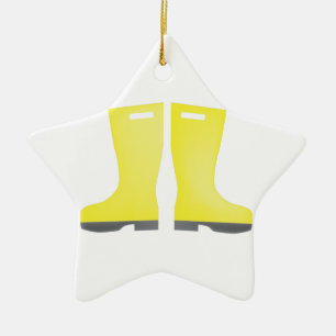 Ornement En Céramique Couvre-chaussures de pluie