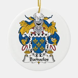 Ornement En Céramique Crête de famille de Banuelos