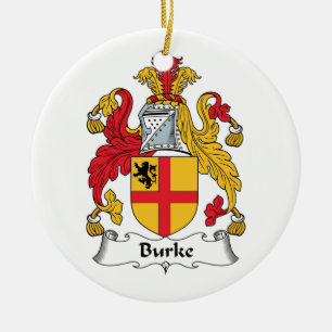 Ornement En Céramique Crête de famille de Burke
