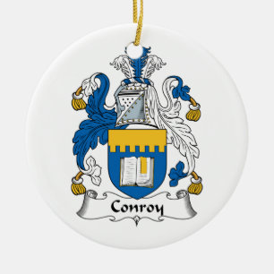 Ornement En Céramique Crête de famille de Conroy