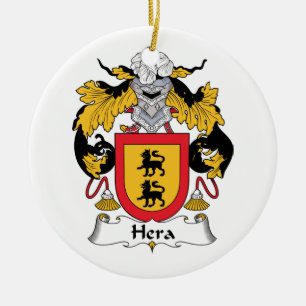 Ornement En Céramique Crête de famille de Hera