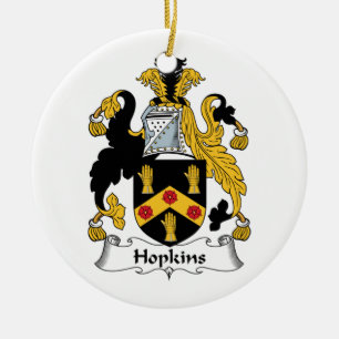 Ornement En Céramique Crête de famille de Hopkins