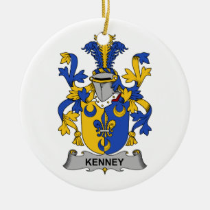 Ornement En Céramique Crête de famille de Kenney
