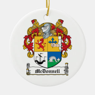 Ornement En Céramique Crête de famille de McDonnell