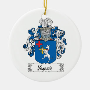 Ornement En Céramique Crête de famille de Venezia