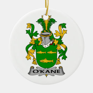 Ornement En Céramique Crête de famille d'O'Kane