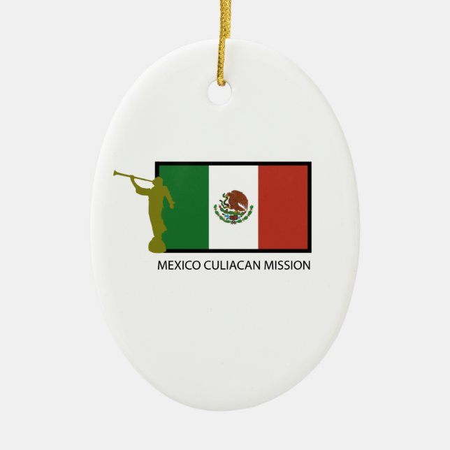 ORNEMENT EN CÉRAMIQUE CTR DE LA MISSION LDS DU MEXIQUE CULIACAN (Devant)