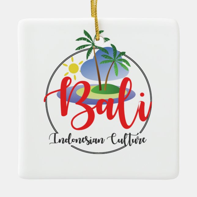 Ornement En Céramique Culture (Devant)