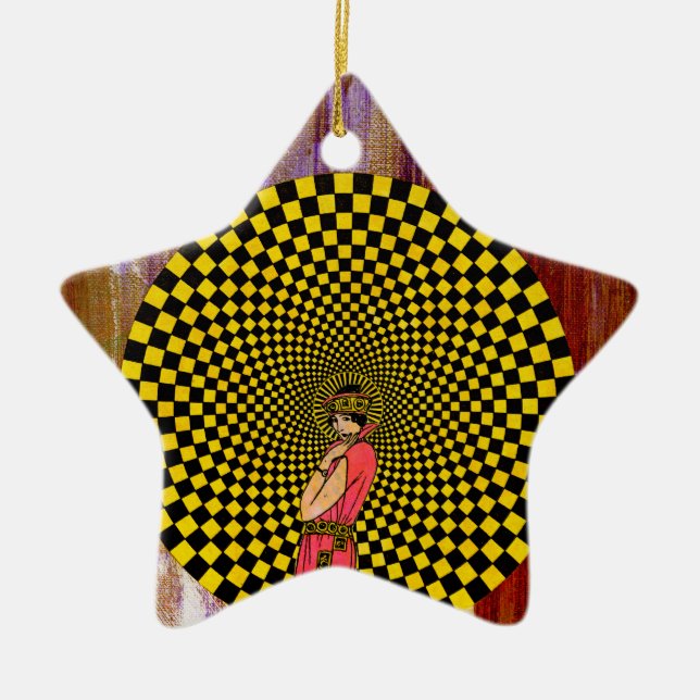 Ornement En Céramique Daliance de Michael Moffa (Devant)