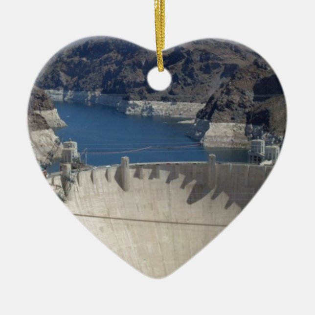 ORNEMENT EN CÉRAMIQUE DAM DU NEVADA - DE HOOVER (Devant)