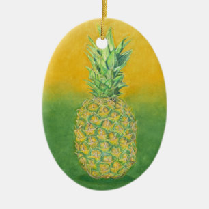 Ornement en céramique d'ananas