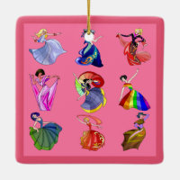 Danser Rainbow Princesses rose populaire