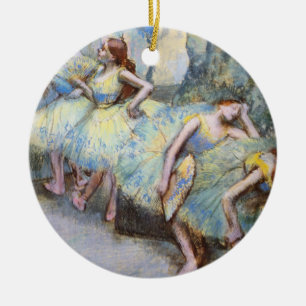 Ornement En Céramique Danseuse de ballet Degas Dansers d'art Peinture