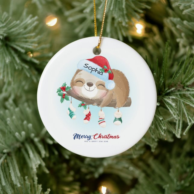 Ornement en céramique de Noël (Arbre)