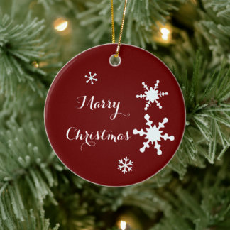 Ornement en céramique de Noël