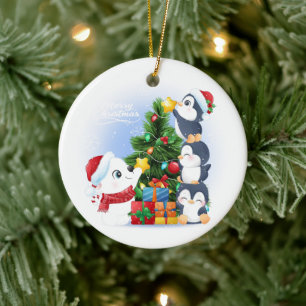 Ornement en céramique de Noël