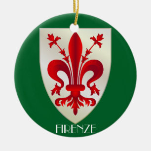 Ornement en céramique de Noël de l'Italie - de