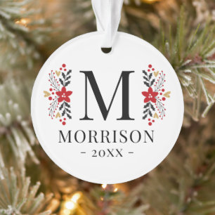 Ornement en céramique de Noël moderne