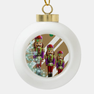 Ornement en céramique de Noël, Soldat